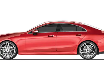 Mercedes-Benz CLS AMG 2022 3D model