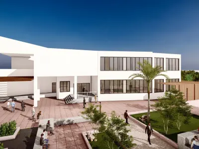 Contemporary Museum Architecture Project 3D model