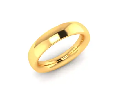 Solitaire Engagement Wedding Women Ring 3D print model purchase