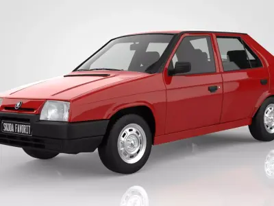 Skoda Favorit 3D model