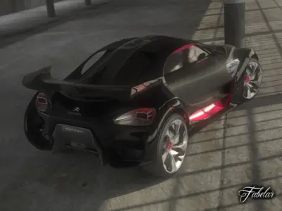 Citroen Survolt 2 0 3D model