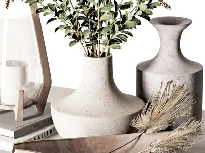 decorative set39 3D model purchase