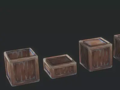 Pixel style boxes Texture