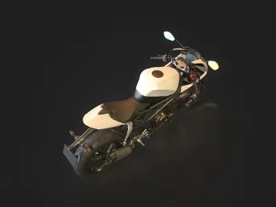 Base model for T Speed Triple 1200RR 2022 3D model