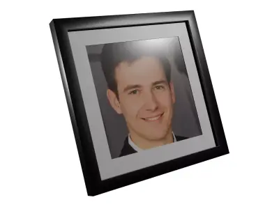 Pictureframe  - interchangeable photo Free low-poly 3D model