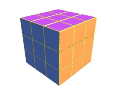 Cube Rubix 3D model