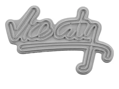 Vice City Neon Sign 3D model