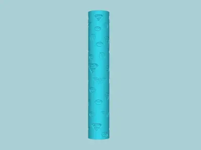 Texture Roll 79 DC Negative - Fondant Decoration Maker 3D print model