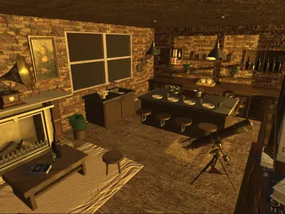interior 3d 3D model