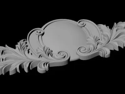 dekor ornate ornament 3D model