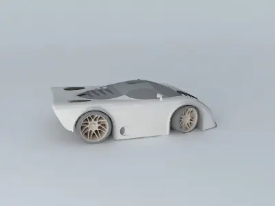 Maserati Concept Free 3D model