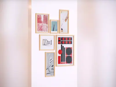 Paintings HG2 3D model