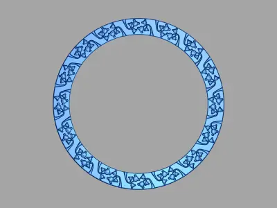 Blossom Frame 3D print model