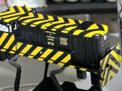 OO Gauge Yorkshire Engine Company DE4 O-6-ODE 3D print model