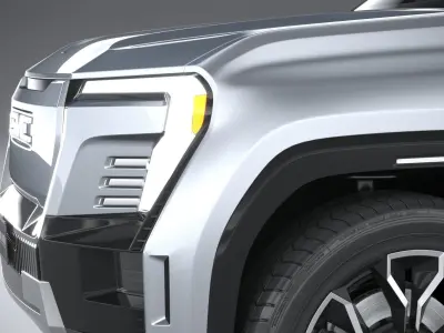 GMC Sierra EV 2024 3D model