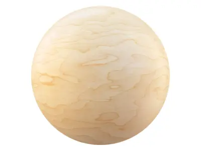 Pine plywood veneer texture 3D model