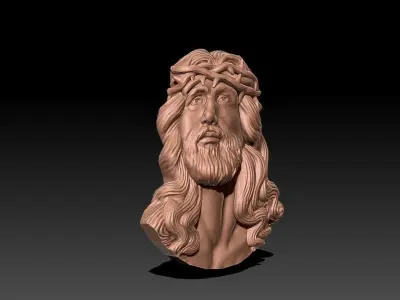 JESUS CHRIST MARIA 3D MODEL 3D print model