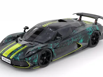 Aston Martin Valhalla 2026 3D model