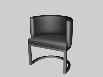 Simple Chair - 18 3D model