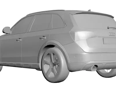 Silver city suv  3D model
