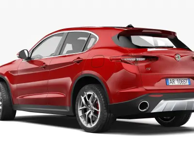 Alfa Romeo Stelvio 2018 3D model