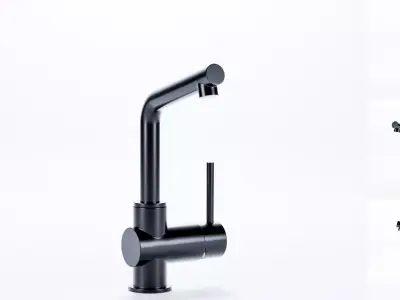 LUNDSKAR Wash basin Low-poly 3D model