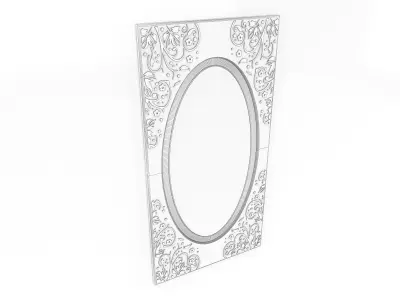 Decorative Mirror 3D model