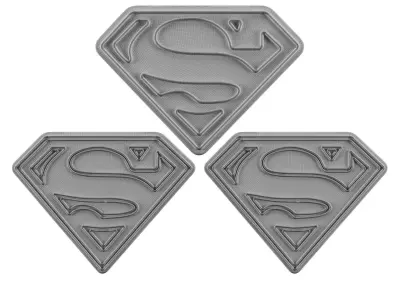 Superman Neon Signs 3D model
