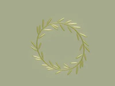 Wreath 3D model