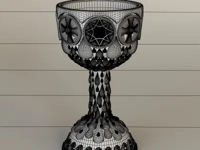 Church bowl for 3D printing 3D print model