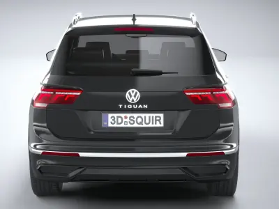 Volkswagen Tiguan Allspace 2022 3D model