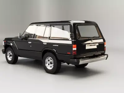 Toyota Land Cruiser J60 1980-1990 Facelift 3D model