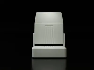 Seat fit ideal for 3D printing or other projects 3D print model