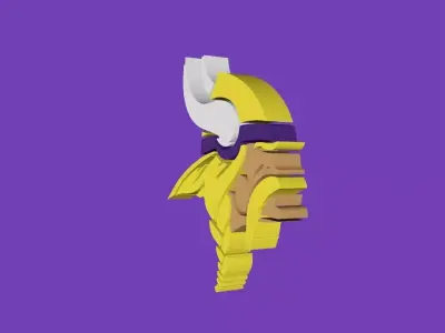 Minnesota Vikings Team Logo 3D model