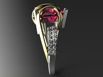 RING 04 3D print model