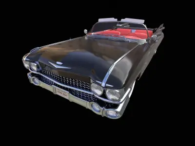 Cadillac 1959 Eldorado 3D Model PBR 3D model
