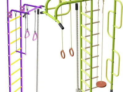 Childrens Sports Complex Set-2 3D model