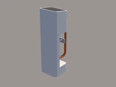 Charging station - Charging pile -EV- Car charger 3D model
