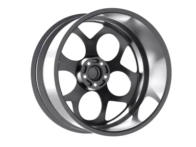 HRE P111SC car rim Low-poly 3D model