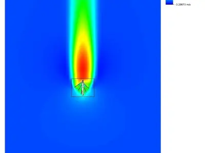 Fibonacci Wind Turbine 3D print model