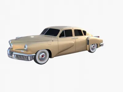 Generic 40s Sedan 3D model