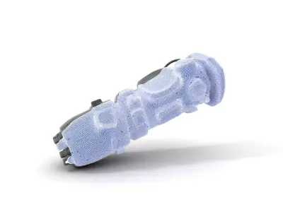 Futuristic Gadget Model Pack with Digital Interface Low-poly 3D model