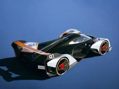 Mclaren Ultimate Vision GT 2017 3D model