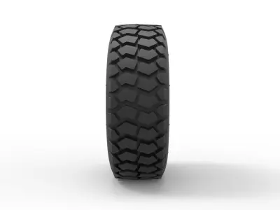 Offroad truck wheel 2 3D print model