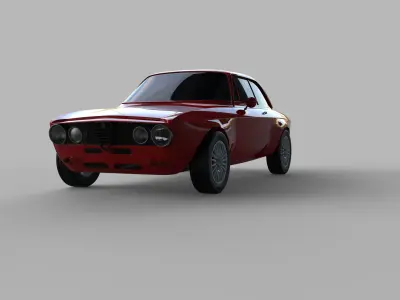 Alfa Romeo GTAM  3D model