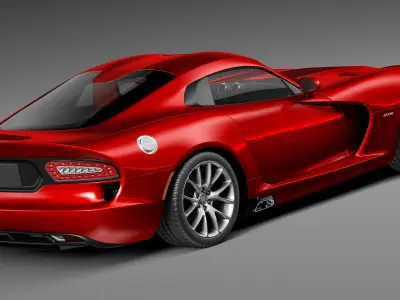 Dodge Viper GTS 2013 3D model