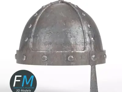 Medieval helmet 3D model