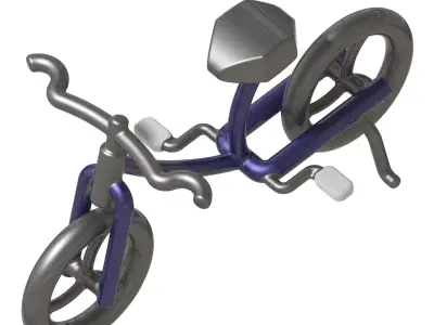 Stylish Bicycle 3D print model