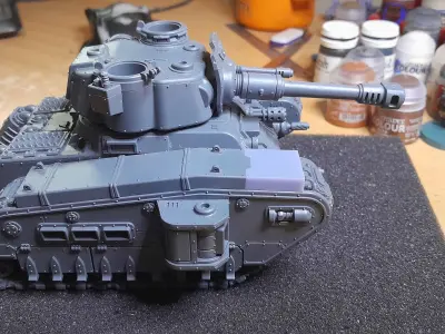 Extra Front Track Guards for the Rogal Free 3D print model