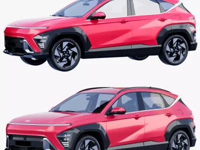 Hyundai Kona 2025 3D model